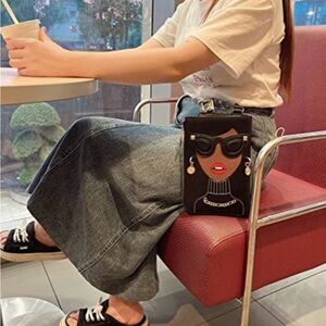 Stylish Black and Red Crossbody Bag❤️❤️